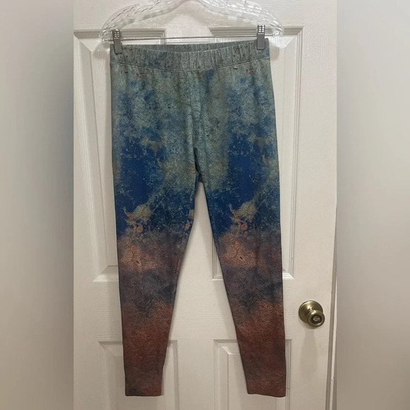Soft Surroundings Womens Have to Have Orion Printed Leggings Size Small - Picture 1 of 7